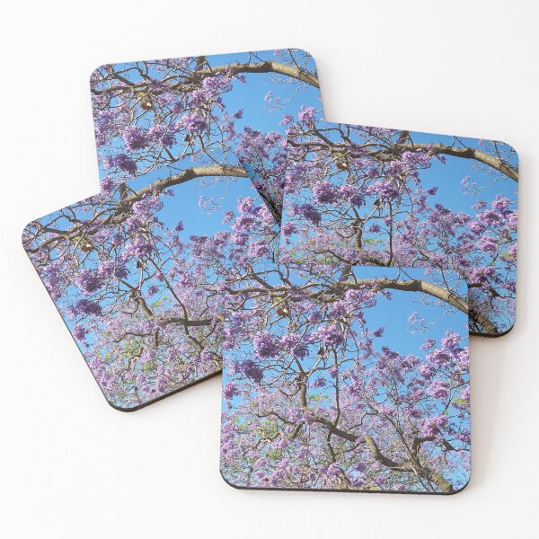 Item preview, Purple flowers and blue skies designed and sold by thetholab.