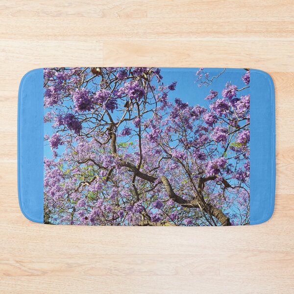 Item preview, Purple flowers and blue skies designed and sold by thetholab.