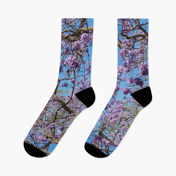 Item preview, Purple flowers and blue skies designed and sold by thetholab.