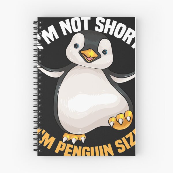 Item preview, Cool I'm Not Short I'm Penguin Size Animal  designed and sold by MarvaDiaz.