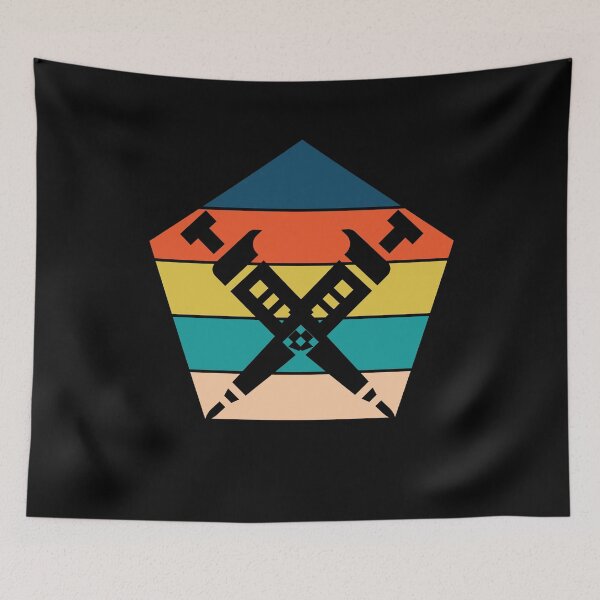 Item preview, 80s ROCK RETRO POLYGON SUNSET PIPETTES designed and sold by Hippiesole.