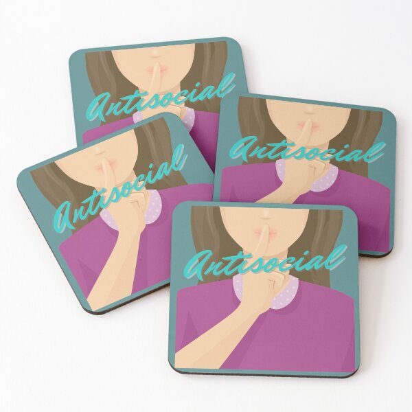 Item preview, Antisocial  designed and sold by Mandy Kay.