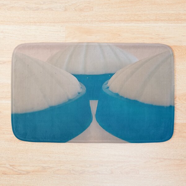 Item preview, Soap Print - Three Ocean Blue Seashells Scallops Close-up Study designed and sold by f2error.
