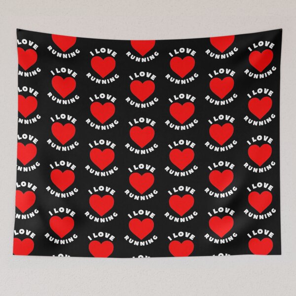 Item preview, i love running designed and sold by Rustic Valley Studio.