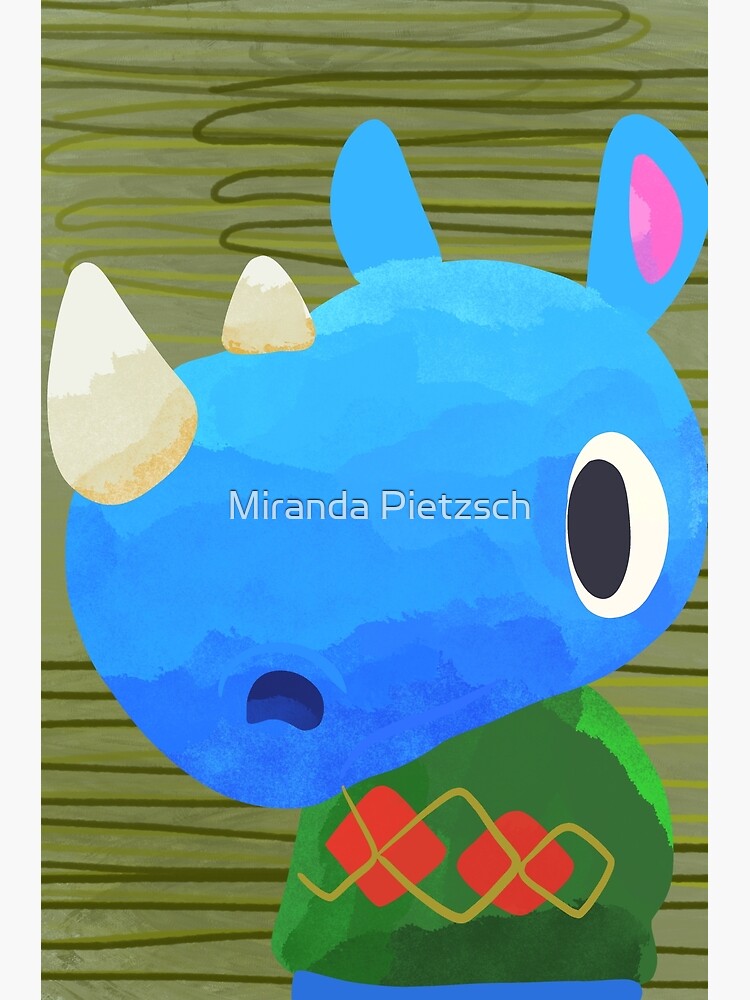 "HORNSBY Animal Crossing New Horizons Harv's Island Villager Posters