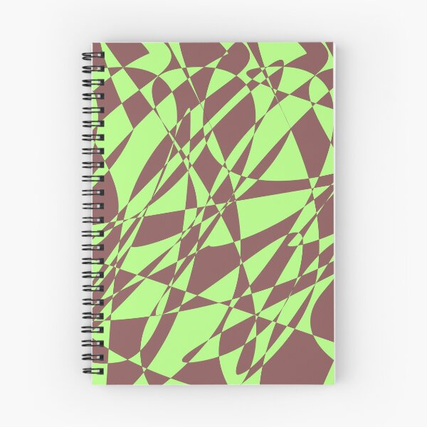 Item preview, Messy peace - light green on reddish brown designed and sold by Momentumist.