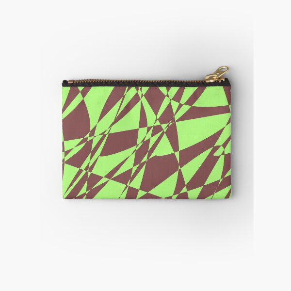 Item preview, Messy peace - light green on reddish brown designed and sold by Momentumist.