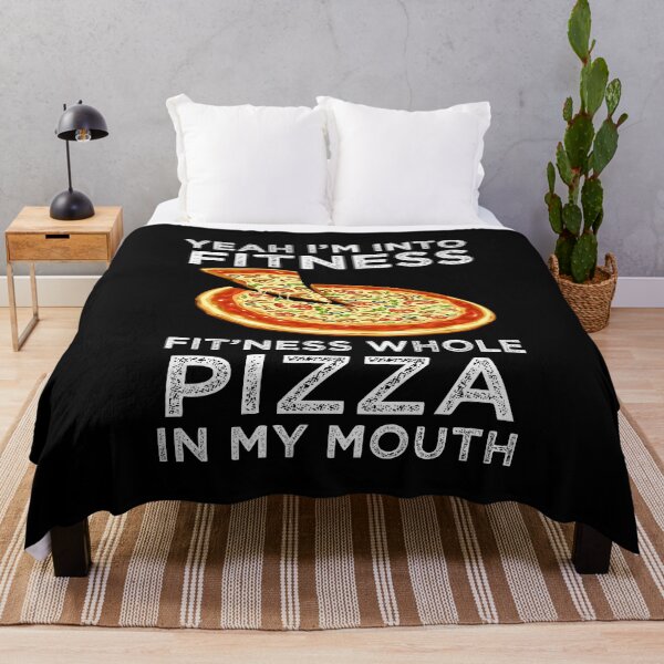 Item preview, I'm Into Fitness Fitness, Whole Pizza In My Mouth, Fitness Pizza designed and sold by OdmiDesign.