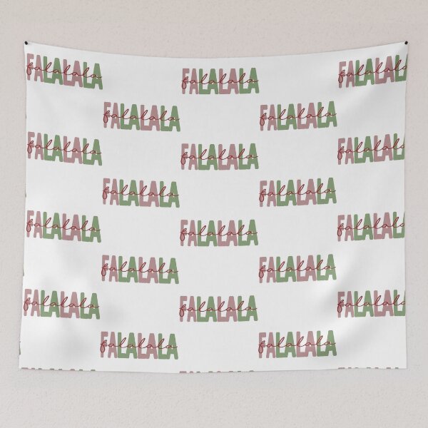 Item preview, falalala christmas quote designed and sold by mvsoileau.