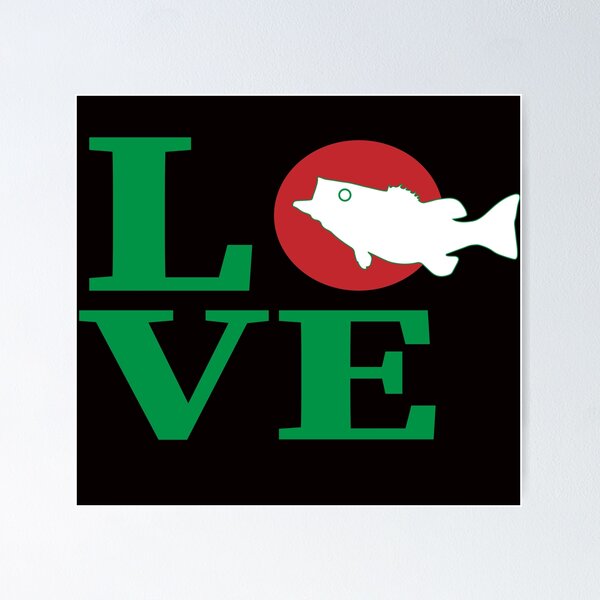 Item preview, Love Fishing designed and sold by JAZTshirt.