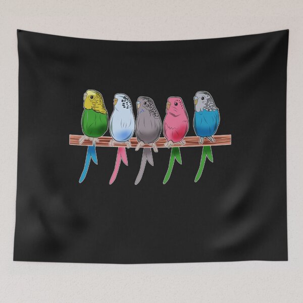 Item preview, Budgie Pet Bird Parakeet Glue Gray Budgerigar Gift designed and sold by MarvaDiaz.