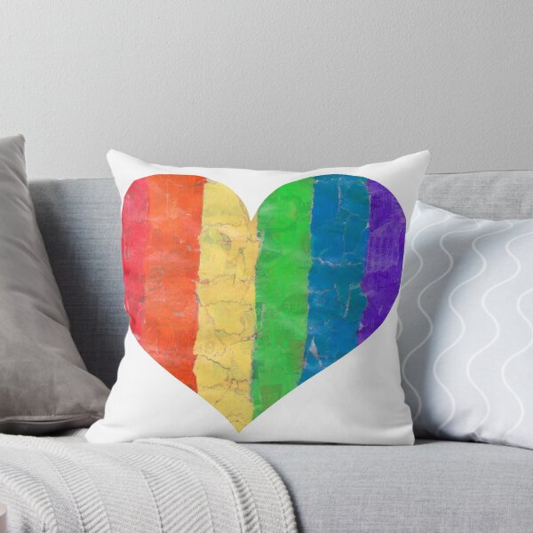 Item preview, Pride mixed media heart  designed and sold by Allison Scianna.