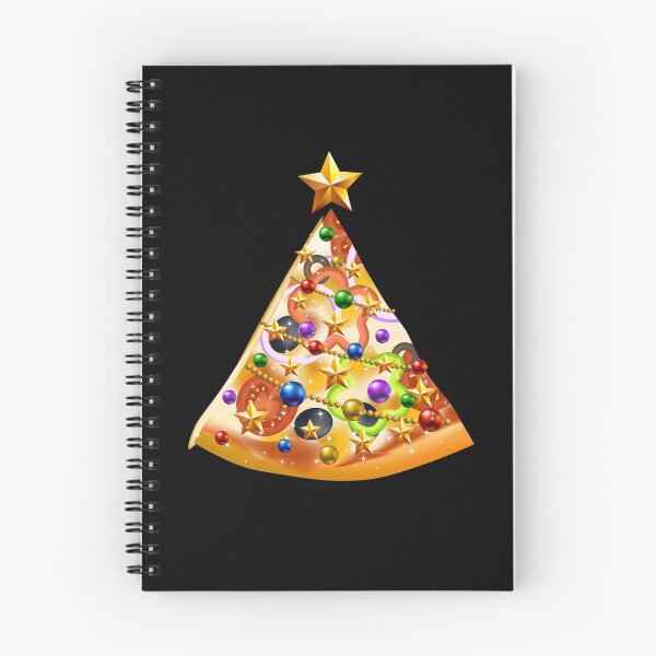 Item preview, Funny Pizza on Earth Slice, Christmas Tree with Lights, Pizza Tree  designed and sold by OdmiDesign.