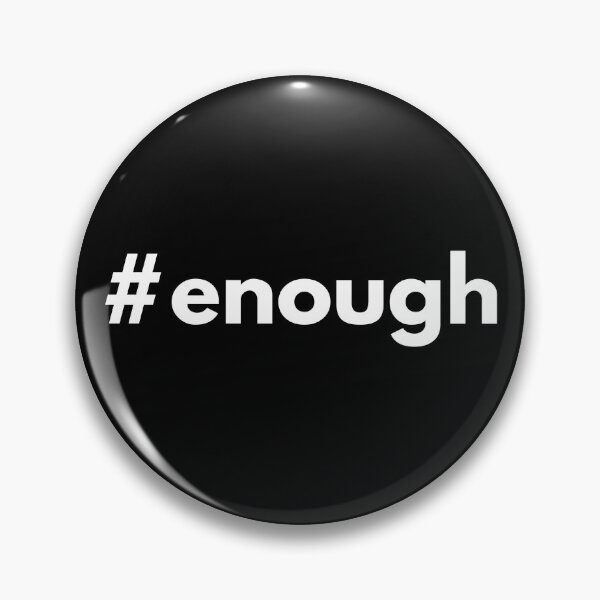 Item preview, Hashtag enough - it's time designed and sold by HashtagZone.