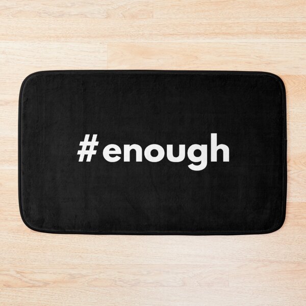 Item preview, Hashtag enough - it's time designed and sold by HashtagZone.