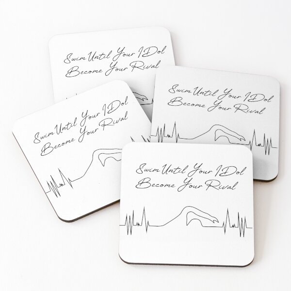 Item preview, swimming motivation quote designed and sold by PRINTED ..