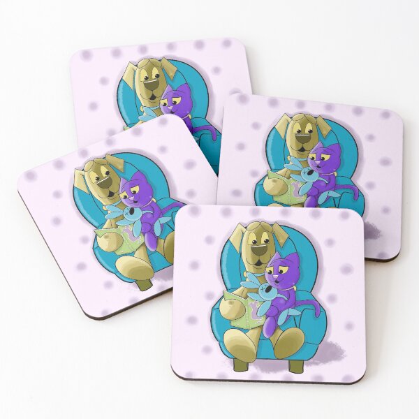 Item preview, Little Cat and Friends Reading Time designed and sold by artsybarncat.