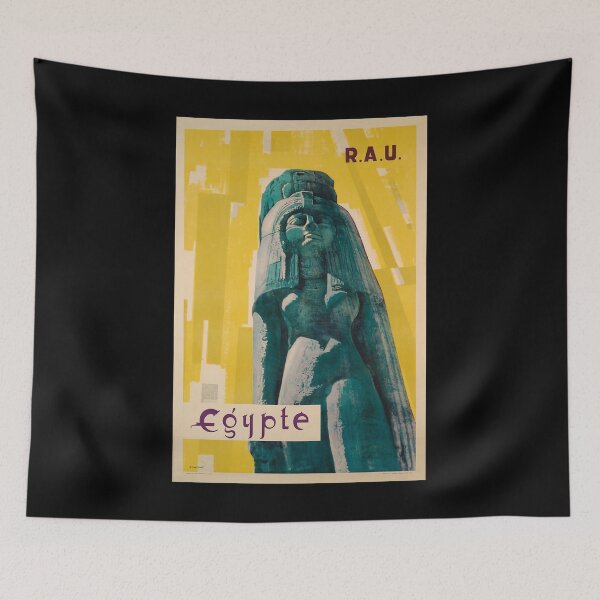 Artikelvorschau, retro classic Egypte poster entworfen und verkauft von CorasPosters.