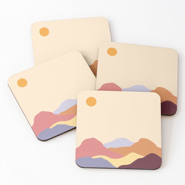Item preview, FLAT COLOURFUL MOUNTAIN designed and sold by riezaldi.