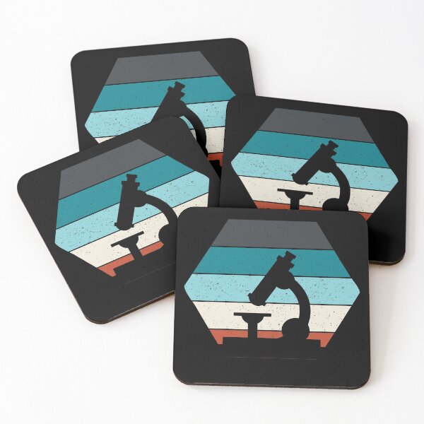 Item preview, HEXAGON RETRO VINTAGE TEXTURED SUNSET MICROSCOPE SCIENCE designed and sold by Hippiesole.