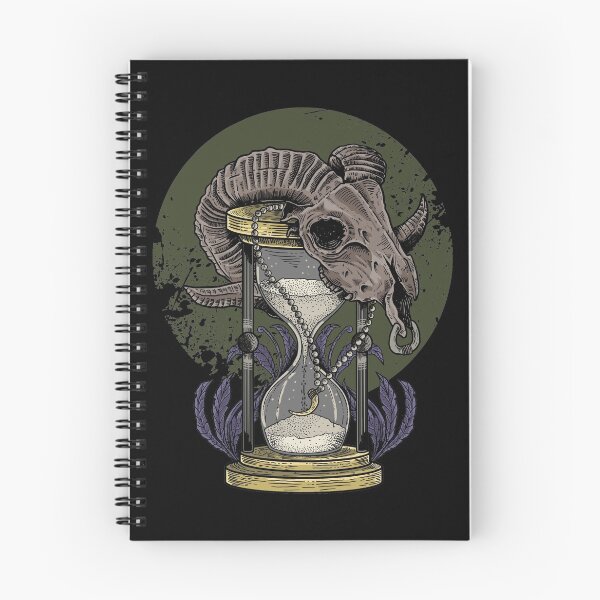 Item preview, Goat Skull hourglass  designed and sold by TheSimpleMan.