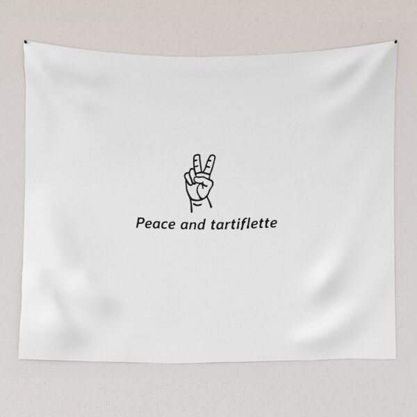 Item preview, peace and tartiflette designed and sold by LOGANIM.