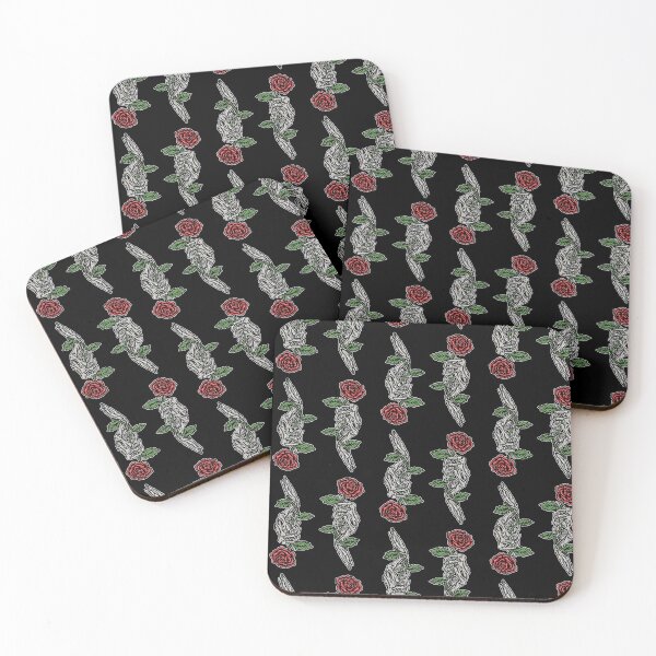 Item preview, Skeleton hand with roses designed and sold by TheSimpleMan.