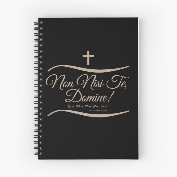 Item preview, Non Nisi Te Domine (Saint Thomas Aquinas Quote) designed and sold by molamode.