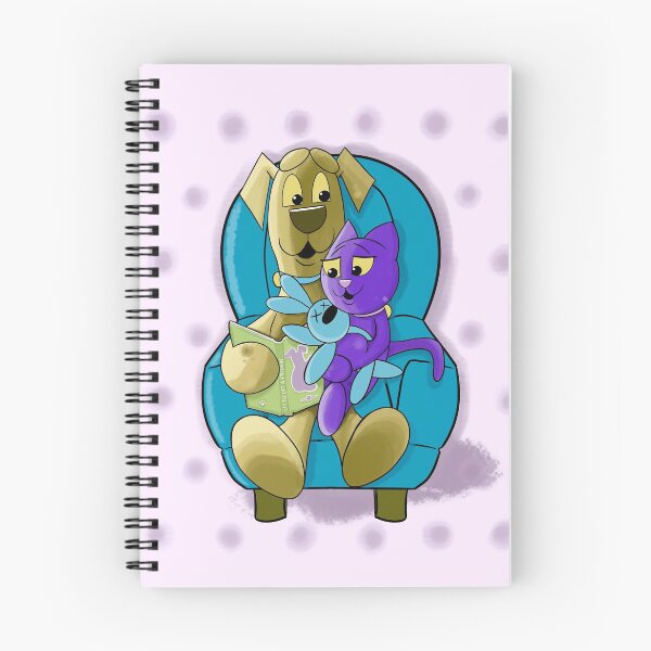 Item preview, Little Cat and Friends Reading Time designed and sold by artsybarncat.