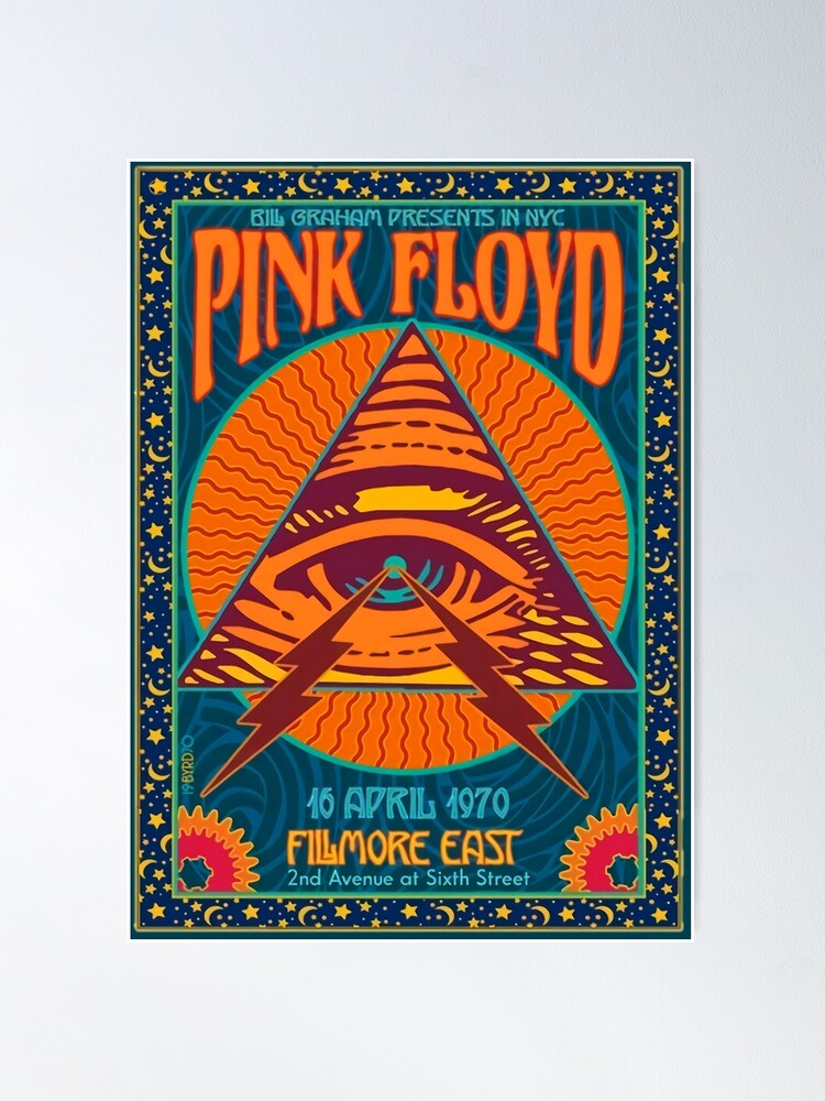 Alternative Ansicht von Pink Floyd Konzert Authentic Poster
