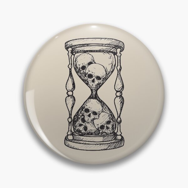 Item preview, Skull hourglass  designed and sold by TheSimpleMan.