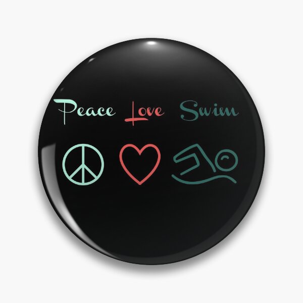 Item preview, peace love swim designed and sold by PRINTED ..