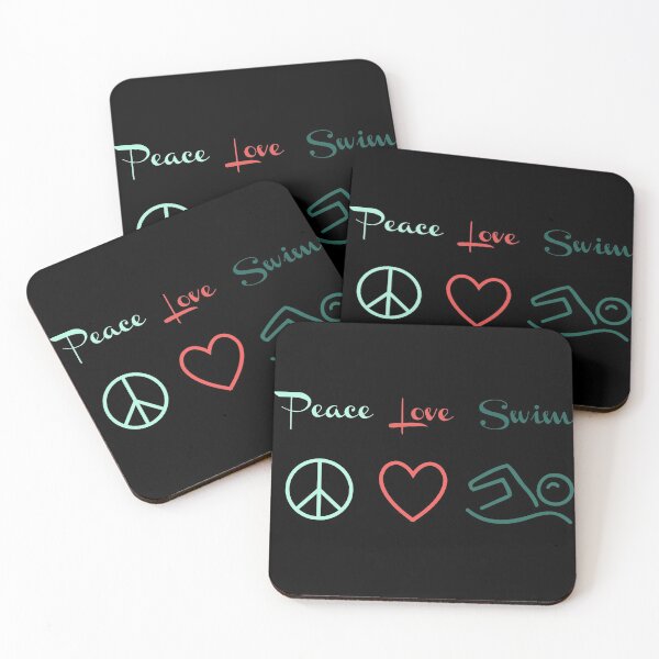Item preview, peace love swim designed and sold by PRINTED ..