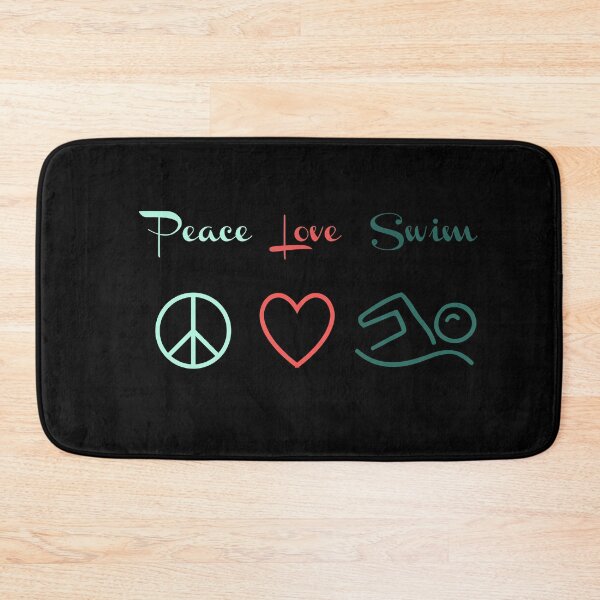 Item preview, peace love swim designed and sold by PRINTED ..