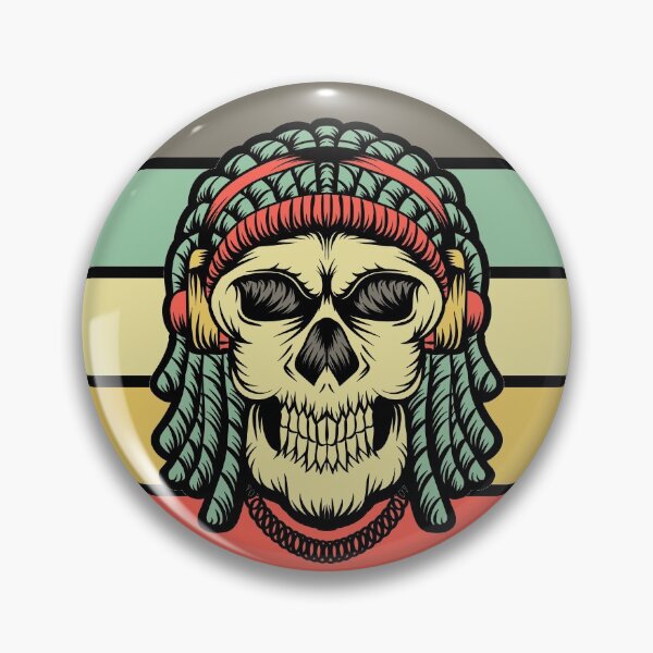 Item preview, Skull headphones dreadlocks designed and sold by TheSimpleMan.