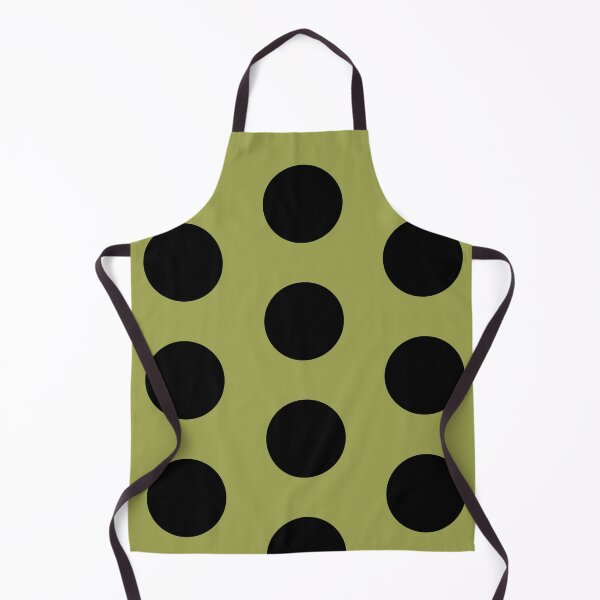 Item preview, Big Black Spot on Green Background designed and sold by KeksWorkroom.