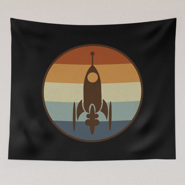 Item preview, Retro Vintage Scape Rocket, Space Science, Future Astronaut  designed and sold by OdmiDesign.