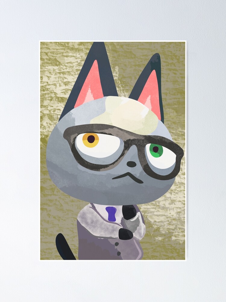 Papier Peint Animal Crossing New Horizon Poster « RAYMOND Animal Crossing New Horizons Affiches de villageois de