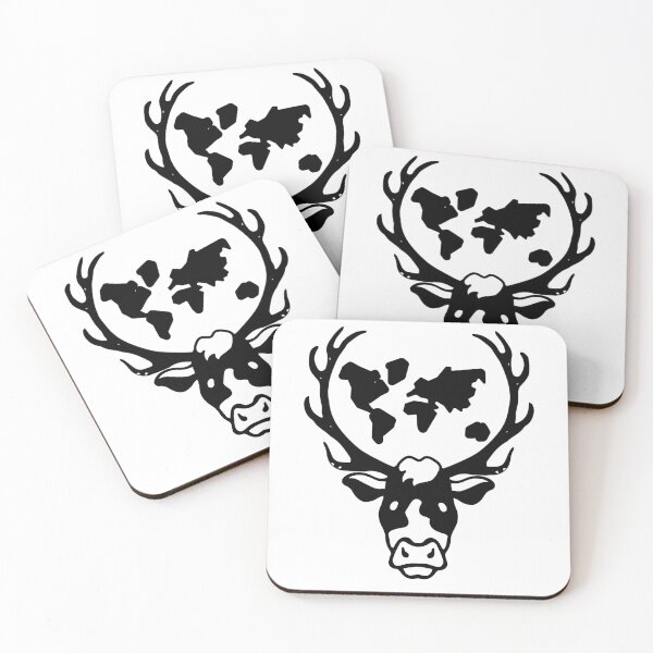 Item preview, cow world map designed and sold by LOGANIM.