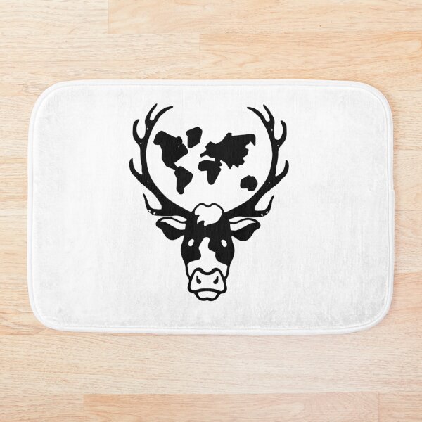 Item preview, mapa del mundo de las vacas designed and sold by LOGANIM.
