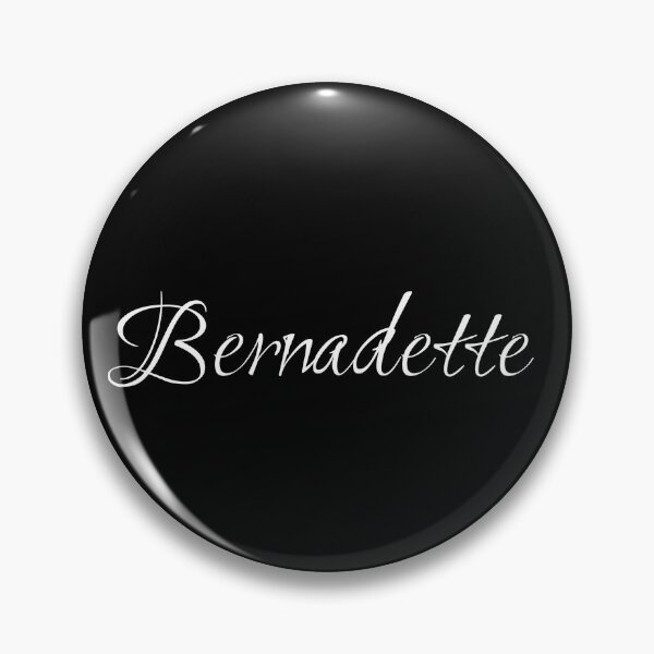 Item preview, Bernadette white letters designed and sold by LizBanegasArt.