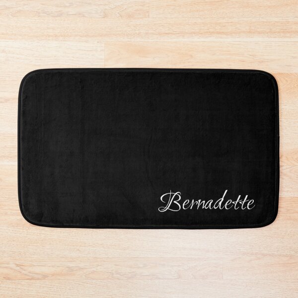 Item preview, Bernadette white letters designed and sold by LizBanegasArt.