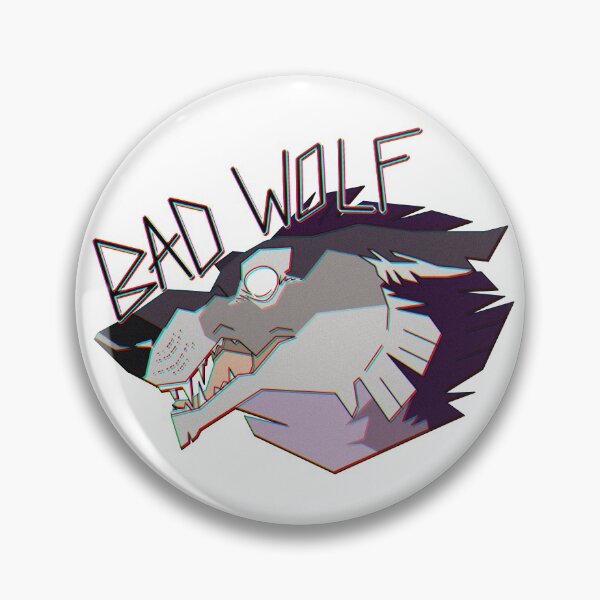 Item preview, big bad wolf designed and sold by SmolDraws.