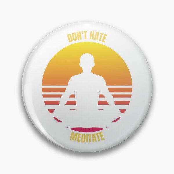 Item preview, Don't Hate Meditate designed and sold by Jayzdesigns.