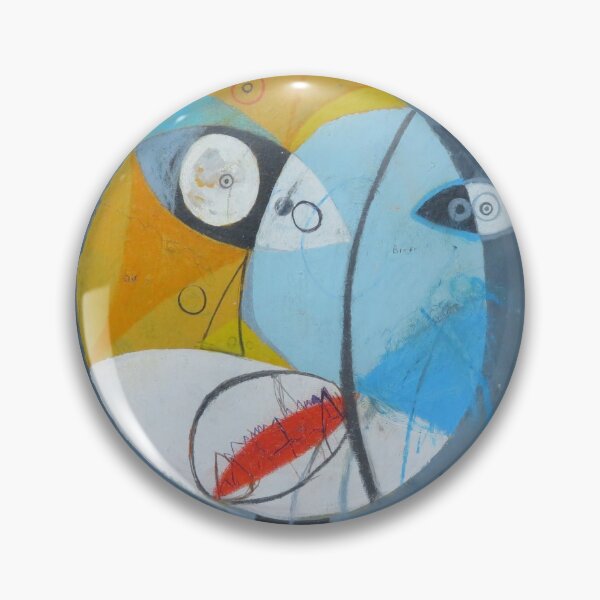 Item preview, "Crazy man in the other room." HEADS series designed and sold by TonybISM.