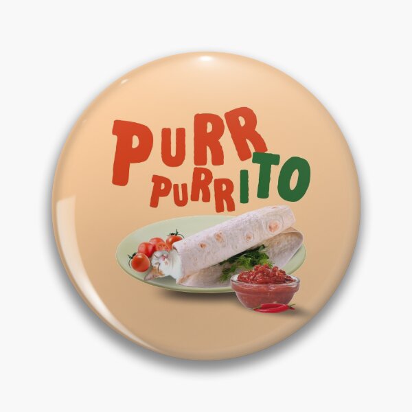 Item preview, Purr Purrito Cat (Burito Cat) designed and sold by leBoosh-Designs.