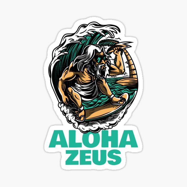 Item preview, Aloha Zeus designed and sold by Patocarto.