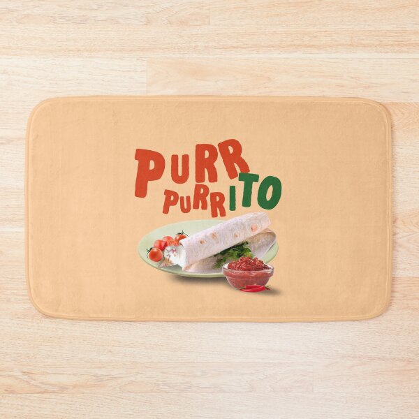 Item preview, Purr Purrito Cat (Burito Cat) designed and sold by leBoosh-Designs.