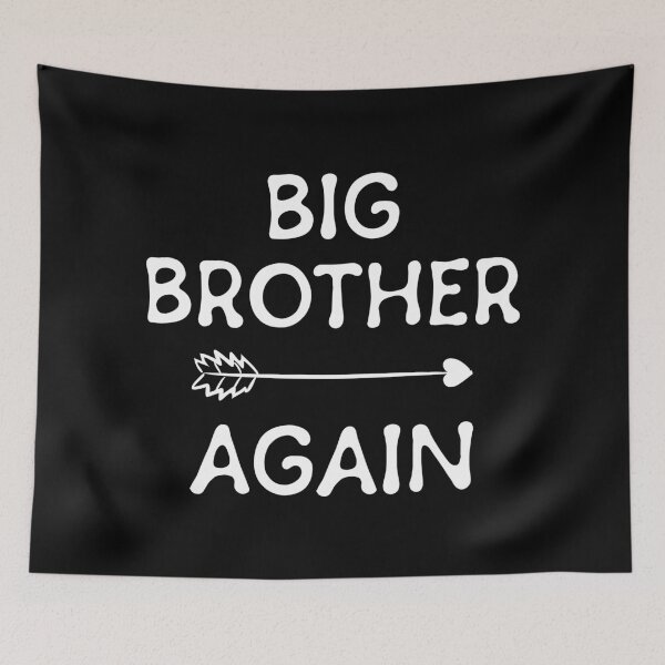 Item preview, Big Brother Again for Boys, Arrow and Heart designed and sold by OdmiDesign.