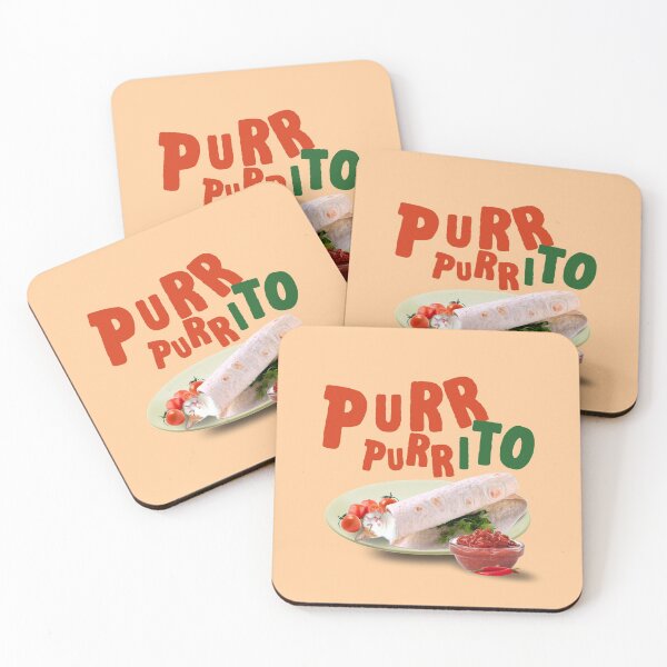 Item preview, Purr Purrito Cat (Burito Cat) designed and sold by leBoosh-Designs.